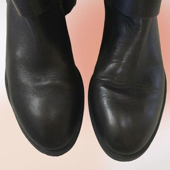 Vince Camuto Pazell Moonstone Leather Riding Boots Size 6 - Picture 7 of 12